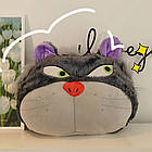 М'яка іграшка подушка "Кіт" 40см / Плюшева іграшка / Кіт подушка / Іграшка кіт / Плюшевий кіт, фото 2