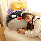 М'яка іграшка подушка "Кіт" 40см / Плюшева іграшка / Кіт подушка / Іграшка кіт / Плюшевий кіт, фото 3