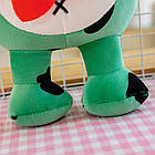 М'яка іграшка обіймашка "Жаба" 45см / Плюшева іграшка подушка / Плюшева жабка / Плюшева жаба, фото 5