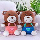 М'яка іграшка "Ведмедик" 30см, Рожевий / Плюшевий ведмедик / Плюшева іграшка обіймашка / Ведмідь іграшка, фото 5