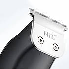 Машинка для стрижки волосся та бороди, 3 насадки, від USB, AT-118 / Акумуляторна машинка для стрижки, фото 4