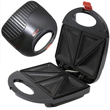 Бутербродниця від мережі, на 8-ділень з індикатором, 750Вт / Сендвічниця / Електрична бутербродниця