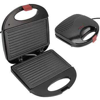 Бутербродниця 750Вт, від мережі, на 1-ділення, LV-885 / Електробутербродниця / Сендвічниця електрична