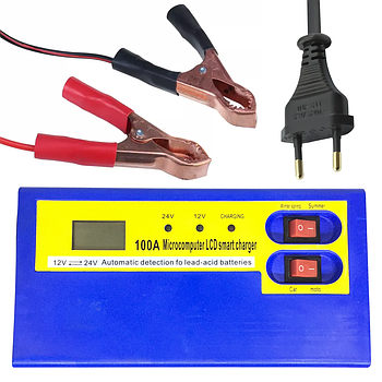 Зарядний пристрій для акумуляторів 12В 10Аг 4S shopfor M100A / Зарядка для акумулятора авто