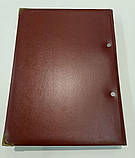 "Книга пам’яті військової частини" Папка з затискачем листів., фото 4