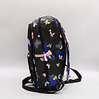 Шкільний рюкзак для дівчинки 43х20х31см, Веселка, Чорний / Рюкзак для школи / Портфель для школи / Рюкзак шкільний, фото 6