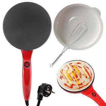 Погружна млинниця електрична (20см) 600Вт, від мережі, Patelnya / Електросковорідка для млинців