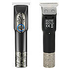 Акумуляторний тример для стрижки + 3 насадки, VGR V-963 / Машинка для стрижки / Тример для бороди, фото 4