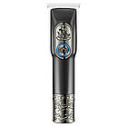 Акумуляторний тример для стрижки + 3 насадки, VGR V-963 / Машинка для стрижки / Тример для бороди, фото 9