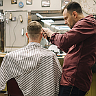 Акумуляторна машинка для стрижки + 4 насадки, з USB, VGR V906 / Тример для стрижки / Тример для бороди, фото 2