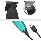 Акумуляторна машинка для стрижки + 4 насадки, з USB, VGR V906 / Тример для стрижки / Тример для бороди, фото 7