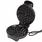 Електрична вафельниця кругла 2200Вт, Rainberg RB-2254 / Вафельниця для бельгійських вафель, фото 3