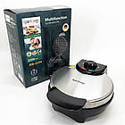 Електрична вафельниця кругла 2200Вт, Rainberg RB-2254 / Вафельниця для бельгійських вафель, фото 7