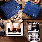 Сумка-органайзер для зберігання проводів (23х18х10 см) Travel Digital Pouch / Сумка для телефонних кабелів, фото 2