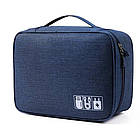 Сумка-органайзер для зберігання проводів (23х18х10 см) Travel Digital Pouch / Сумка для телефонних кабелів, фото 3