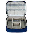 Сумка-органайзер для зберігання проводів (23х18х10 см) Travel Digital Pouch / Сумка для телефонних кабелів, фото 4