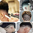 Акумуляторна машинка для стрижки + 4 насадки, з USB, M99 / Тример для стрижки волосся / Тример для бороди, фото 5