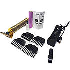 Акумуляторна машинка для стрижки + 4 насадки, з USB, M99 / Тример для стрижки волосся / Тример для бороди, фото 10