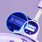 Хулахуп з утяжелювачем, діаметр 45см, Фіолетовий / Масажний обруч для талії / Обруч для схуднення, фото 8