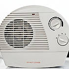 Тепловентилятор від мережі, 2000Вт, JL NIVA FH-07 / Дуйка-обігрівач для дому / Портативний електрообігрівач, фото 4