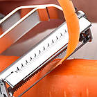 Двостроння овочечистка 4-в-1 з нержавійки (18см) / Шатківниця для овочів / Ніж для очищення / Ніж-економка, фото 6