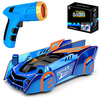 Антигравітаційна машинка з лазерним пістолетом, від USB та батарейок / Машинка що їздить по стінах