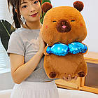 М'яка іграшка Капібара боксер, 45 см / Дитяча плюшева іграшка / Плюшева капібара, фото 2