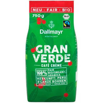 Кава Dallmayr мелена Granverde BIO 220 g