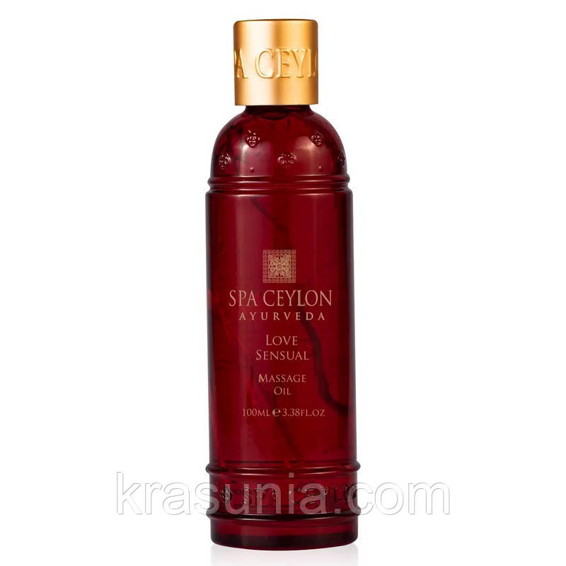 Масло для масажу Чуттєве кохання 100 мл, SPA Ceylon
