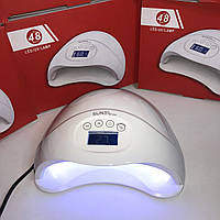 Гібридна світлодіодна UV/LED лампа SUN 5 plus на 48 вт/24 (Сан ван ) з таймером 30,60 сек.