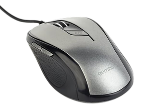 Миша Gembird MUS-6B-01-BG Black/Grey