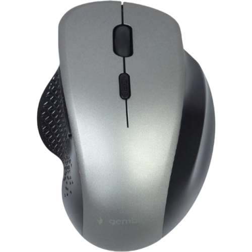 Миша бездротова Gembird MUSW-6B-02-BG Black/Gray
