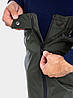 Штани чоловічі Black Diamond M Stormline Stretch Full Zip Rain Pants, M - Black (BD Z9LC.015-M), фото 9
