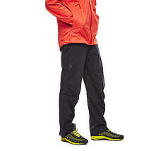 Штани чоловічі Black Diamond Stormline Stretch Rain Pants, L - Black (BD JLA2.015-L), фото 4