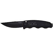 Розкладний ніж SOG Tac Ops, Black Micarta ( SOG TO1011-BX)