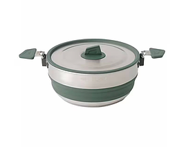Каструля складана Sea to Summit Detour Stainless Steel Collapsible Pot 3 L, Laurel Wreath Green (STS ACK026021-402002)