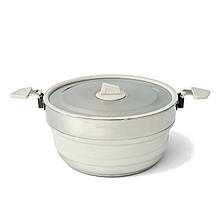 Каструля складана Sea to Summit Detour Stainless Steel Collapsible Pot 5 L, Moonstruck Grey (STS ACK026021-671804)