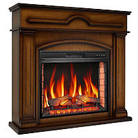 Камінокомплект Електрокамін ArtiFlame Inverno AF28S дуб антік (зі звуком) Електричний 3D Камін, фото 4