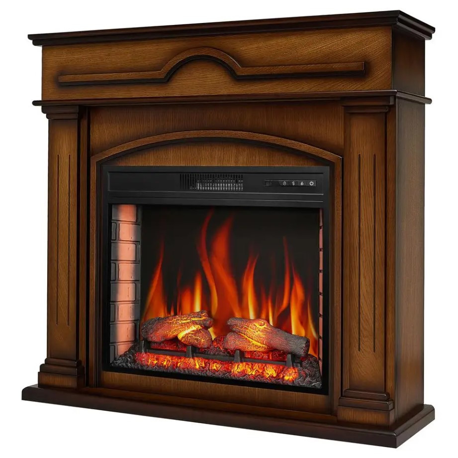 Камінокомплект Електрокамін ArtiFlame Inverno AF28S дуб антік (зі звуком) Електричний 3D Камін
