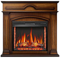 Камінокомплект Електрокамін ArtiFlame Inverno AF28S дуб антік (зі звуком) Електричний 3D Камін, фото 3