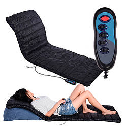 Масажний електронний матрац з підігрівом, від мережі, MASSAGE MAT / Вібромасажер з пультом управління