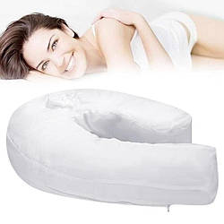 Ергономічна ортопедична подушка Side Sleeper Pro / Анатомічна подушка підкова