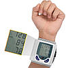Автоматичний тонометр на зап'ястя Blood Pressure Monitor V622HBLI / Апарат для вимірювання тиску та пульсу, фото 4