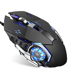 Дротова мишка ігрова, з підсвічуванням, GAMING MOUSE X6 / Геймерська мишка / Миша дротова