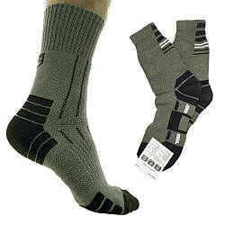 Шкарпетки чоловічі теплі для військових / Чоловічі термошкарпетки / Трекінгові шкарпетки для чоловіків