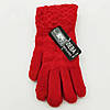 Сенсорні рукавички дитячі Touchs Gloves/Зимові рукавички для дітей на 6-9 років/ Теплі дитячі рукавички Червоний, фото 2