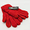 Сенсорні рукавички дитячі Touchs Gloves/Зимові рукавички для дітей на 6-9 років/ Теплі дитячі рукавички Червоний, фото 4