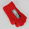 Сенсорні рукавички дитячі Touchs Gloves/Зимові рукавички для дітей на 6-9 років/ Теплі дитячі рукавички Червоний, фото 9