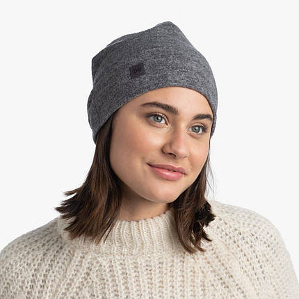 Шапка Buff Merino Fleece Beaney, Grey (BU 129446.937.10.00), фото 2