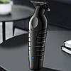 Акумуляторна машинка для стрижки + 3 насадки, USB, Kemei KM-2299 / Тример для бороди / Тример для стрижки, фото 5